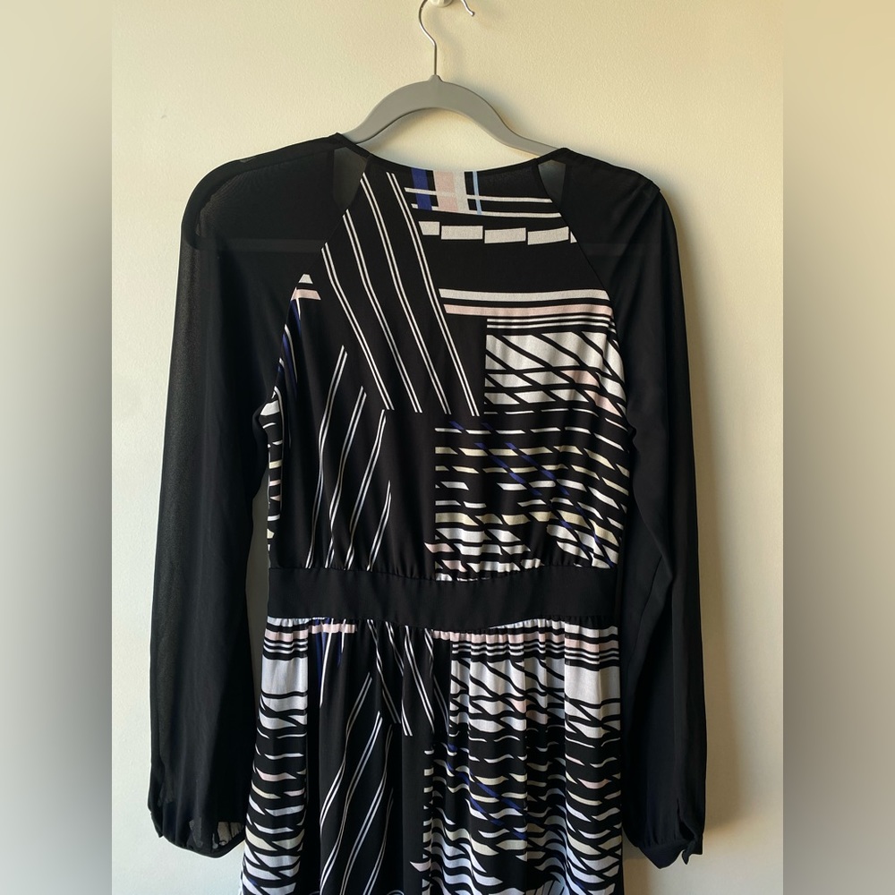 Host pick 🌟 Forever New - wrap front spliced dress / size 8 brand new - Picture 8 of 10